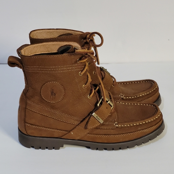 Ralph Lauren Mens Ranger Boot - Picture 1 of 7